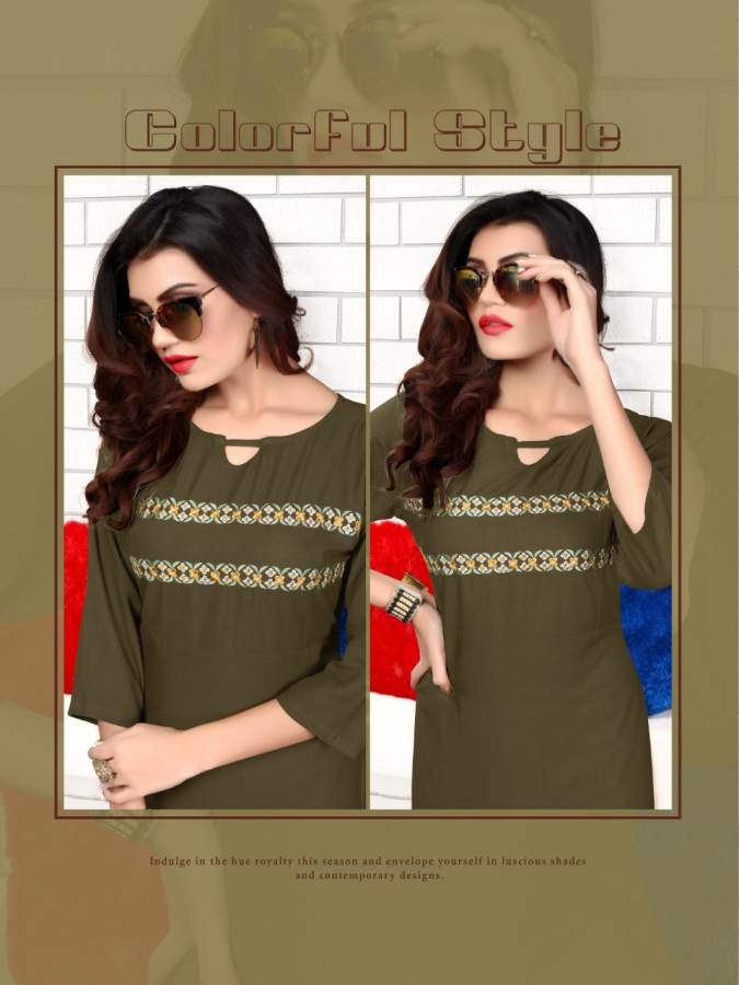 Ladyview Present New Plazzo Point Premium Quality Rayon Kurti With Bottom
