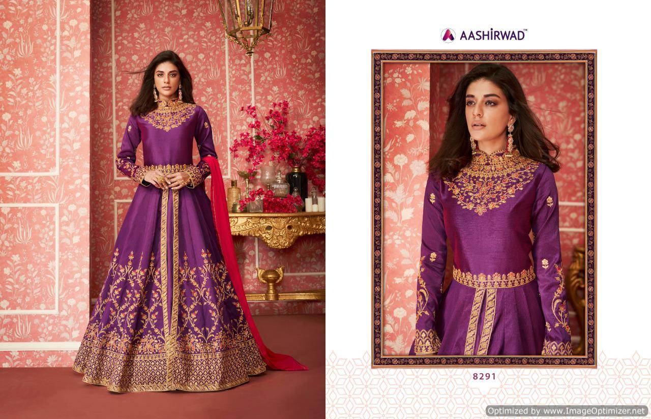 Lihaaz By Aashirwad  Designer Embroidered Silk Wedding Dress Collection