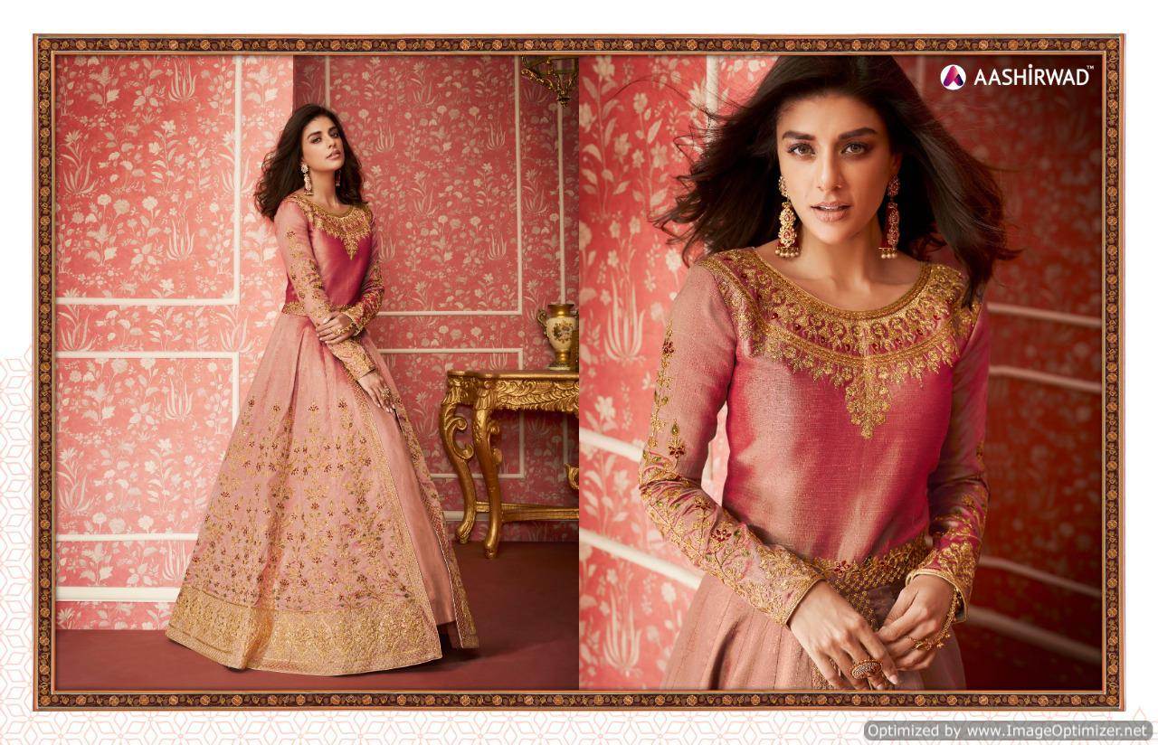 Lihaaz By Aashirwad  Designer Embroidered Silk Wedding Dress Collection