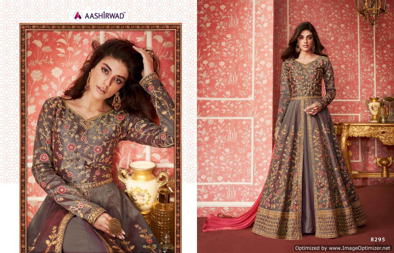 Lihaaz By Aashirwad  Designer Embroidered Silk Wedding Dress Collection