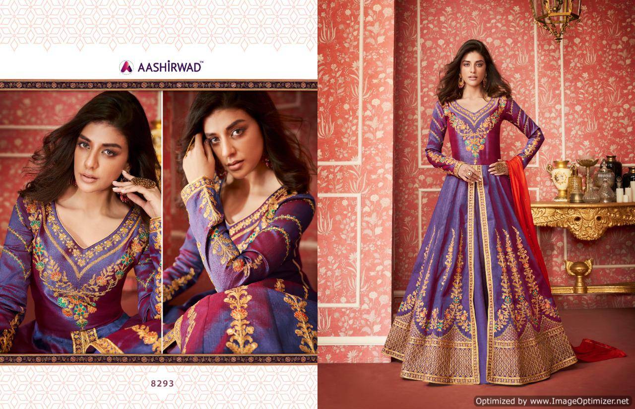 Lihaaz By Aashirwad  Designer Embroidered Silk Wedding Dress Collection