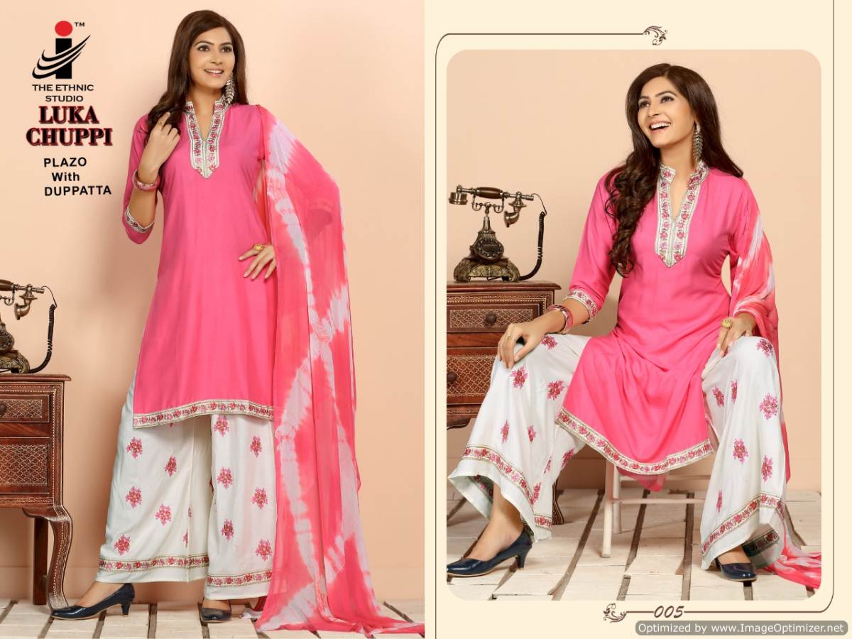 Lukka Chuppi Vol 2 By Mirayaa Rayon Kurti With Plazzo Ready Made Collection