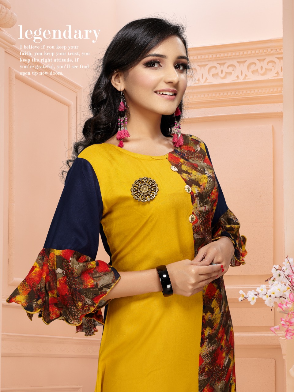 M Reva By Kinti Designer Kurtis Catalogue