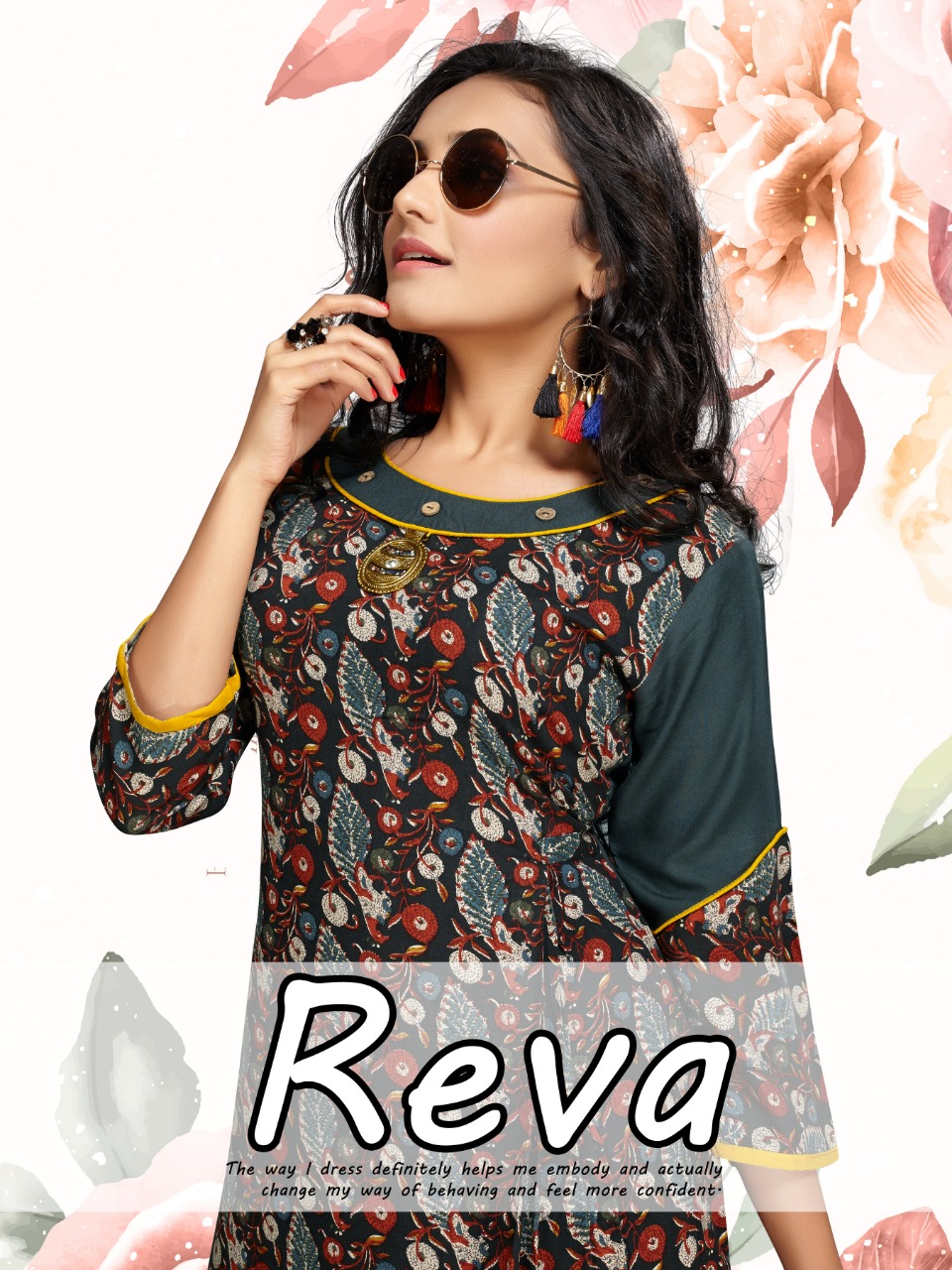 M Reva By Kinti Designer Kurtis Catalogue