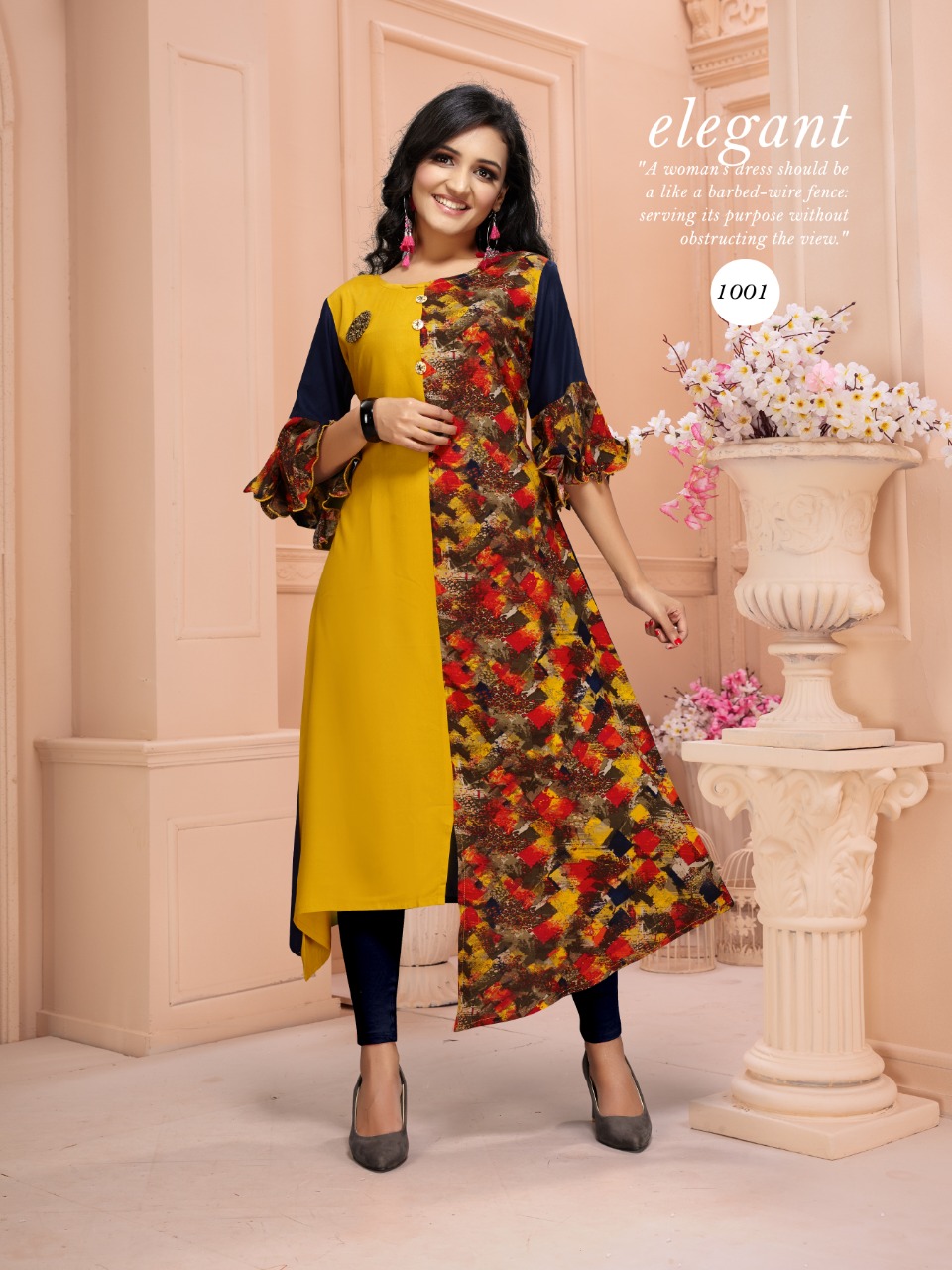 M Reva By Kinti Designer Kurtis Catalogue