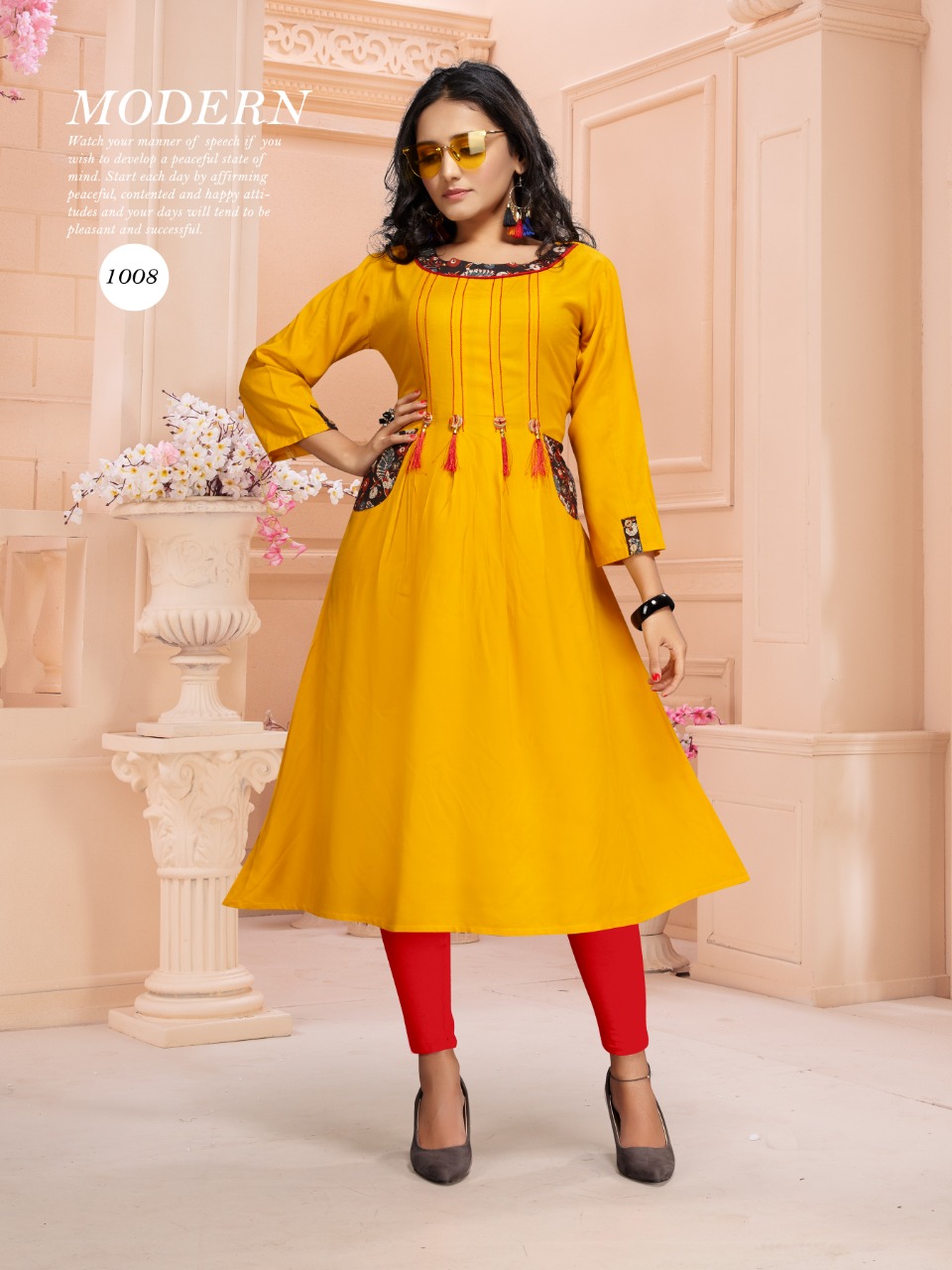 M Reva By Kinti Designer Kurtis Catalogue