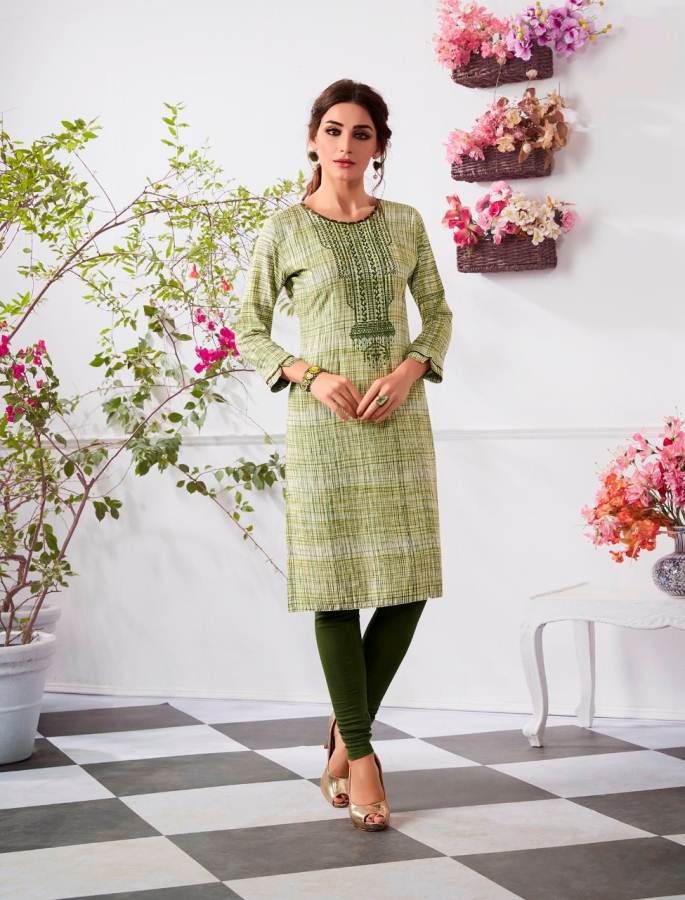 Matrix By Rangoon Heavy Rayon Printed Kurti Collection