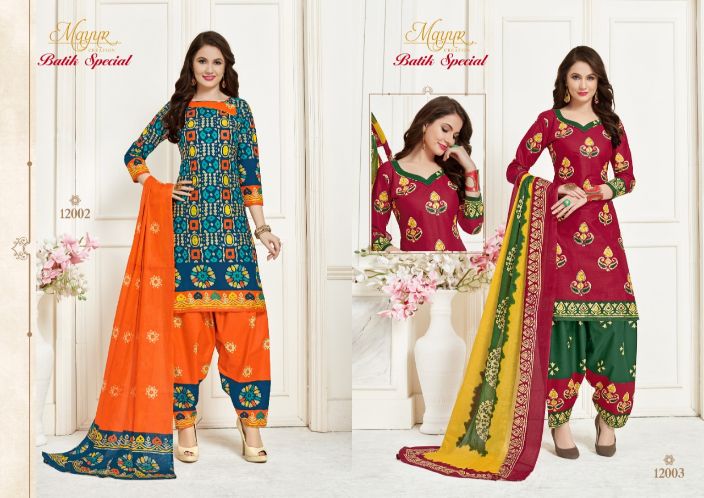 Mayur By Batik Special Vol 12 Printed Cotton Dress Material Collection