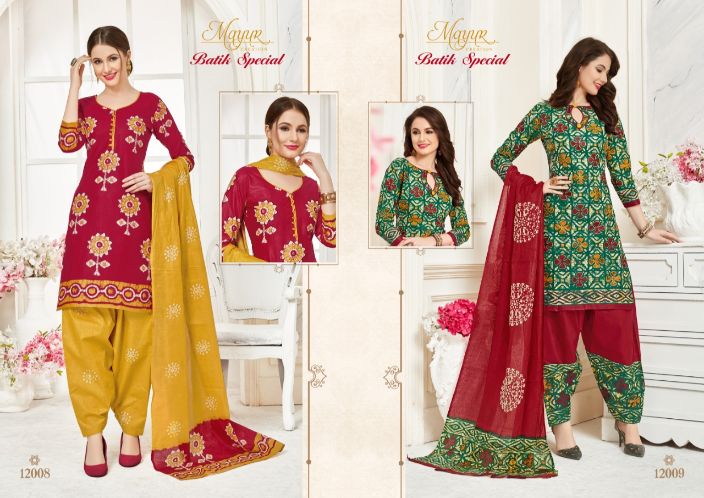 Mayur By Batik Special Vol 12 Printed Cotton Dress Material Collection