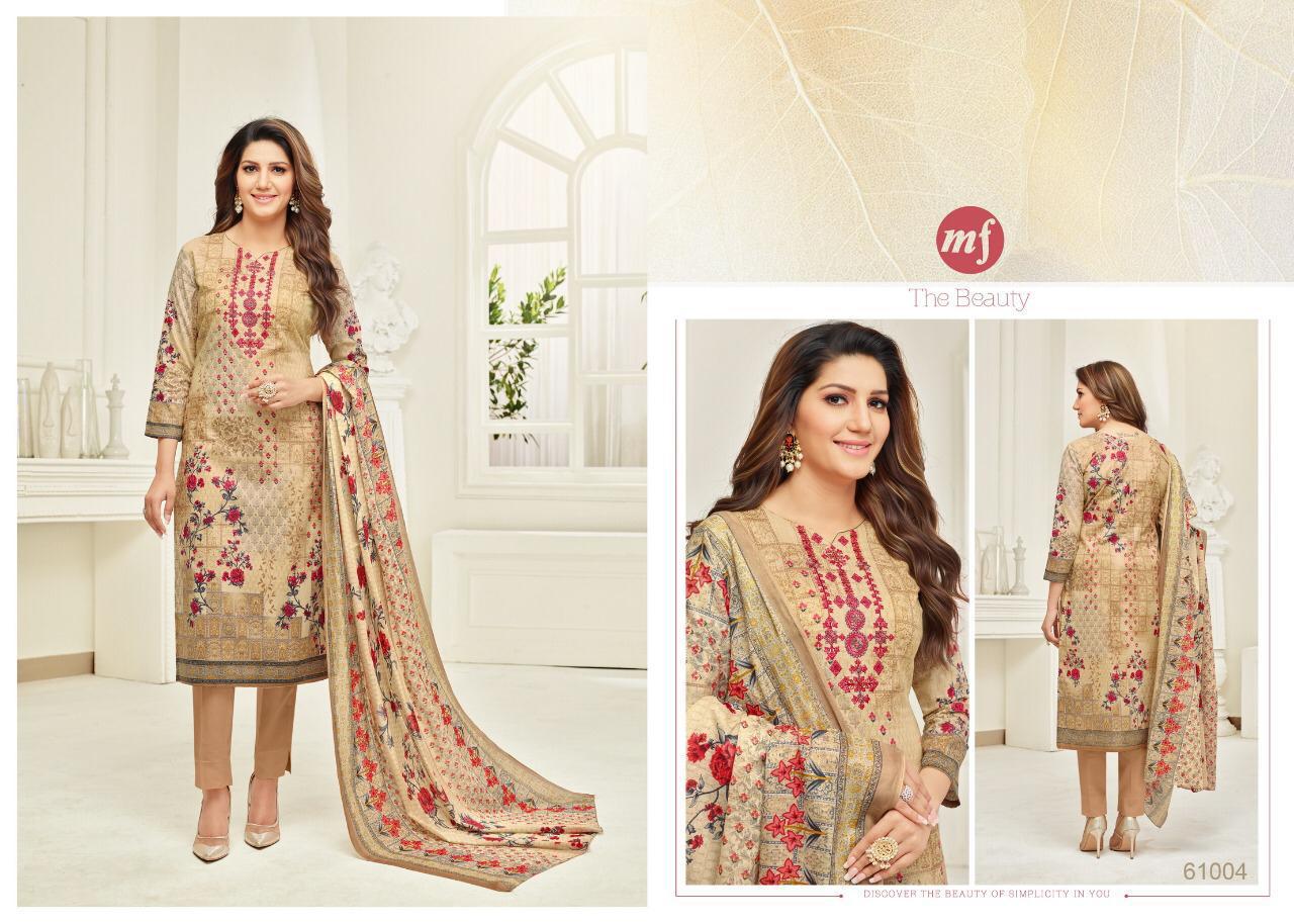 Mf Present New Dress Material Essenza Vol 19 Collection