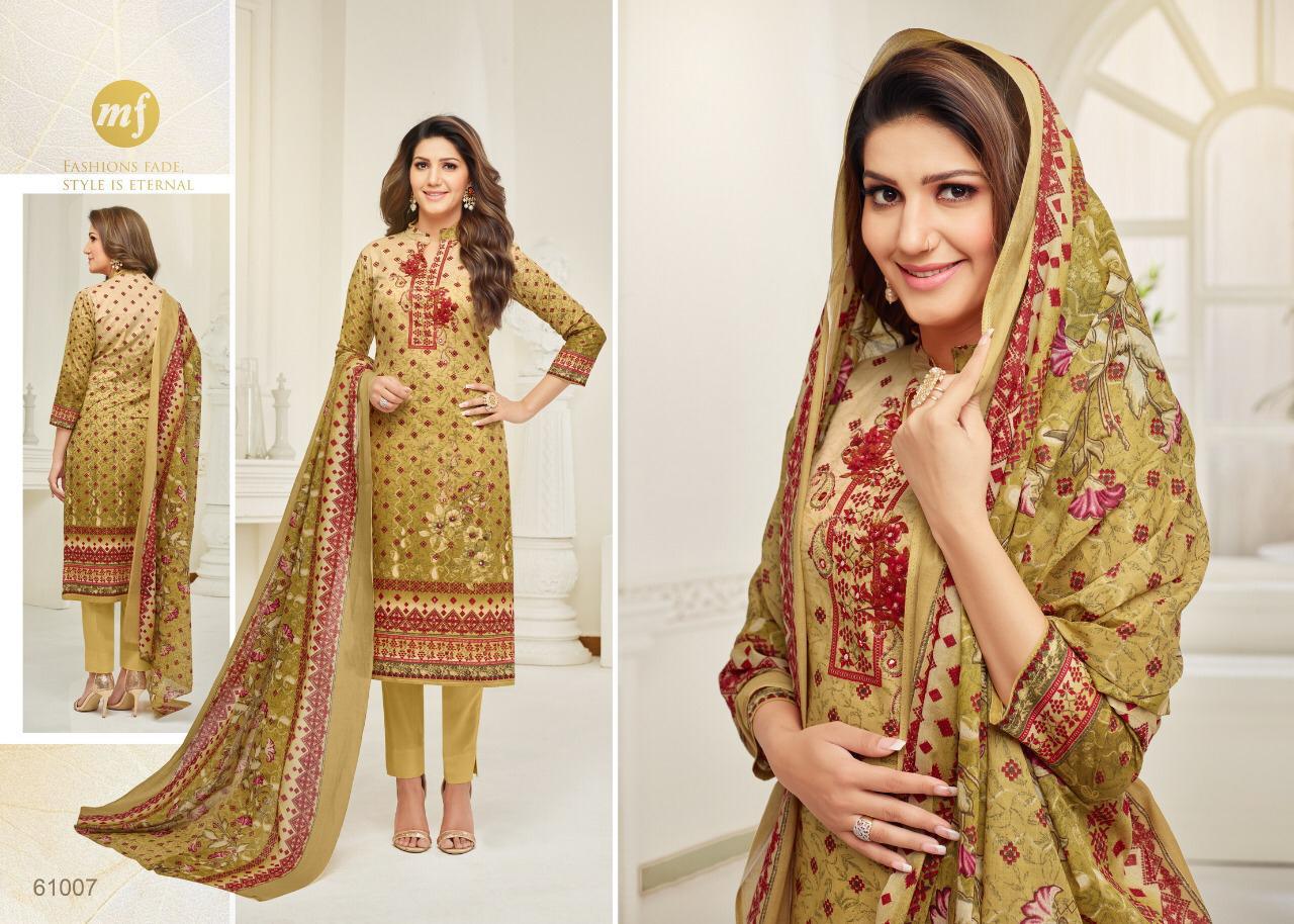 Mf Present New Dress Material Essenza Vol 19 Collection