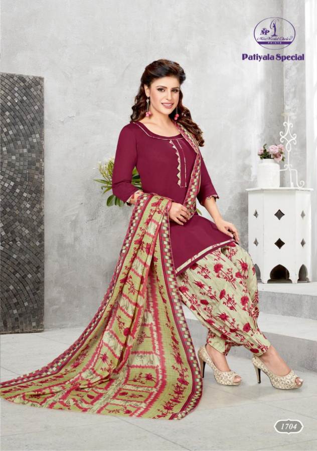 Miss World Present Patiyala Special Vol 17 Ready Made Cotton Dress Catalogue