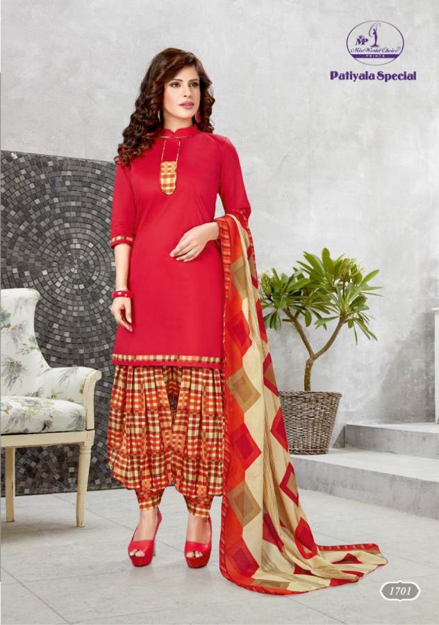 Miss World Present Patiyala Special Vol 17 Ready Made Cotton Dress Catalogue