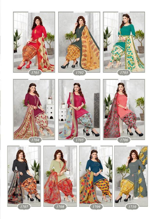 Miss World Present Patiyala Special Vol 17 Ready Made Cotton Dress Catalogue