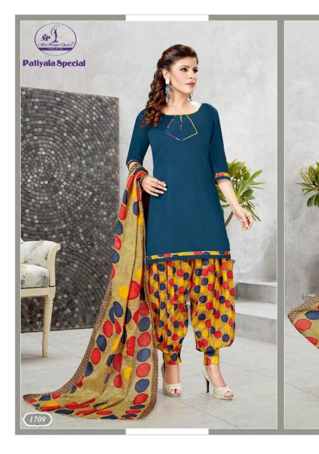 Miss World Present Patiyala Special Vol 17 Ready Made Cotton Dress Catalogue
