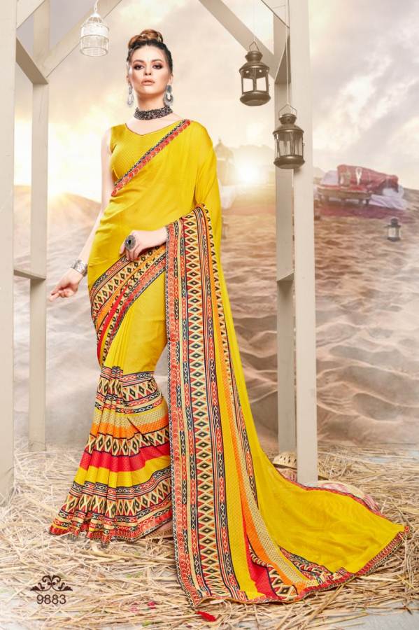 Rajvi Vol Vol 9 By Kodas Rennial Printed Saree Catalogue