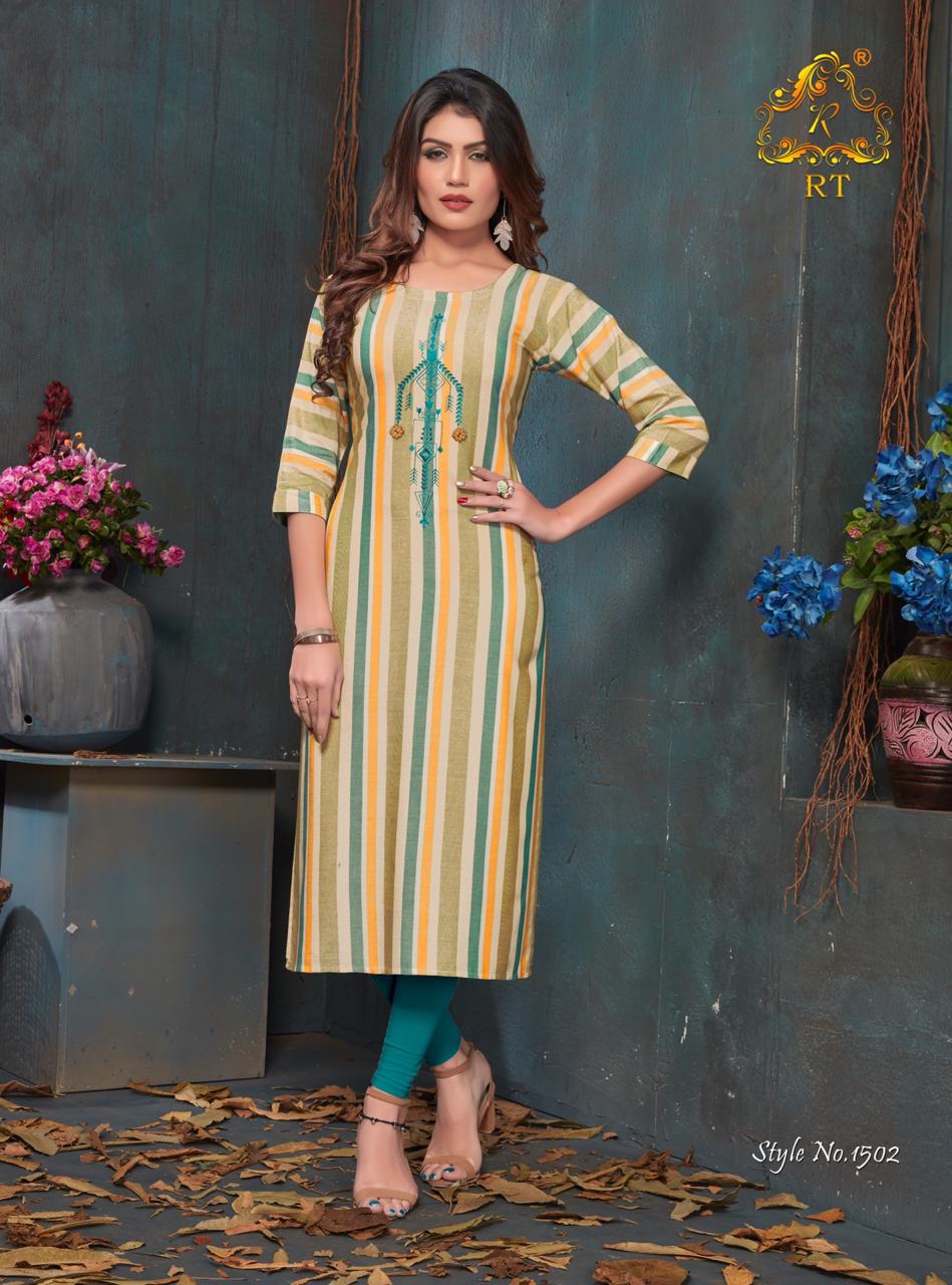 Kurta Sets & Suits | Heavy Designer Party Wear Golden Silk Printed Kurti  With Churidar Net Sleeves , Full Lining And Velvet Border . Heavy Zardozi  Embroidery On Front . Shaded Chiffon