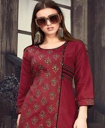 Ruhee Vol 3 By Hinaya Heavy Rayon Kurti With Printed Plazzo Catalogue