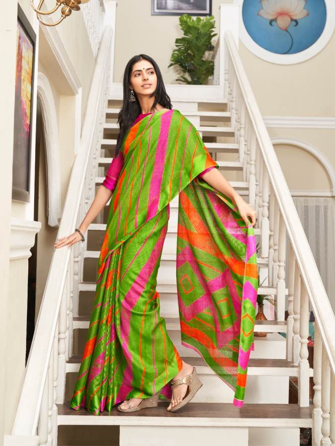 Shibori By Shangrila Running Wear Kota Silk Sarees Catalogue