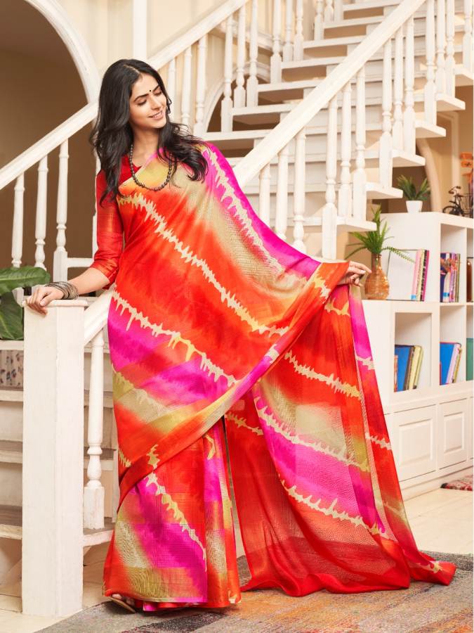 Shibori By Shangrila Running Wear Kota Silk Sarees Catalogue