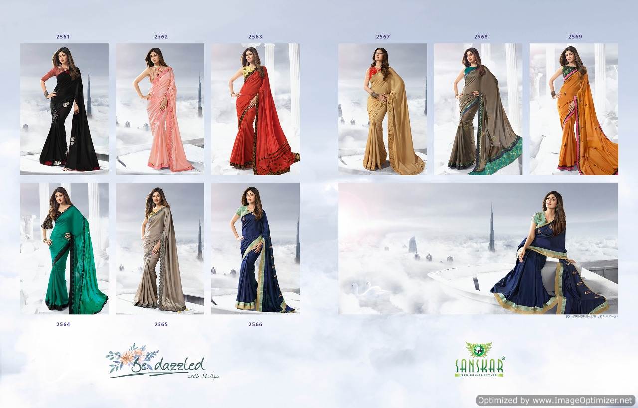 Shilpa Vol 6 By Sanskar Designer Bollywood Saree Collection