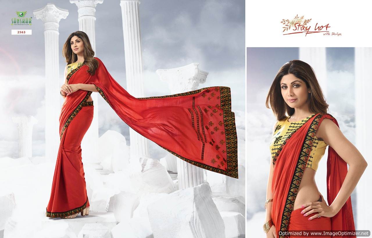 Shilpa Vol 6 By Sanskar Designer Bollywood Saree Collection
