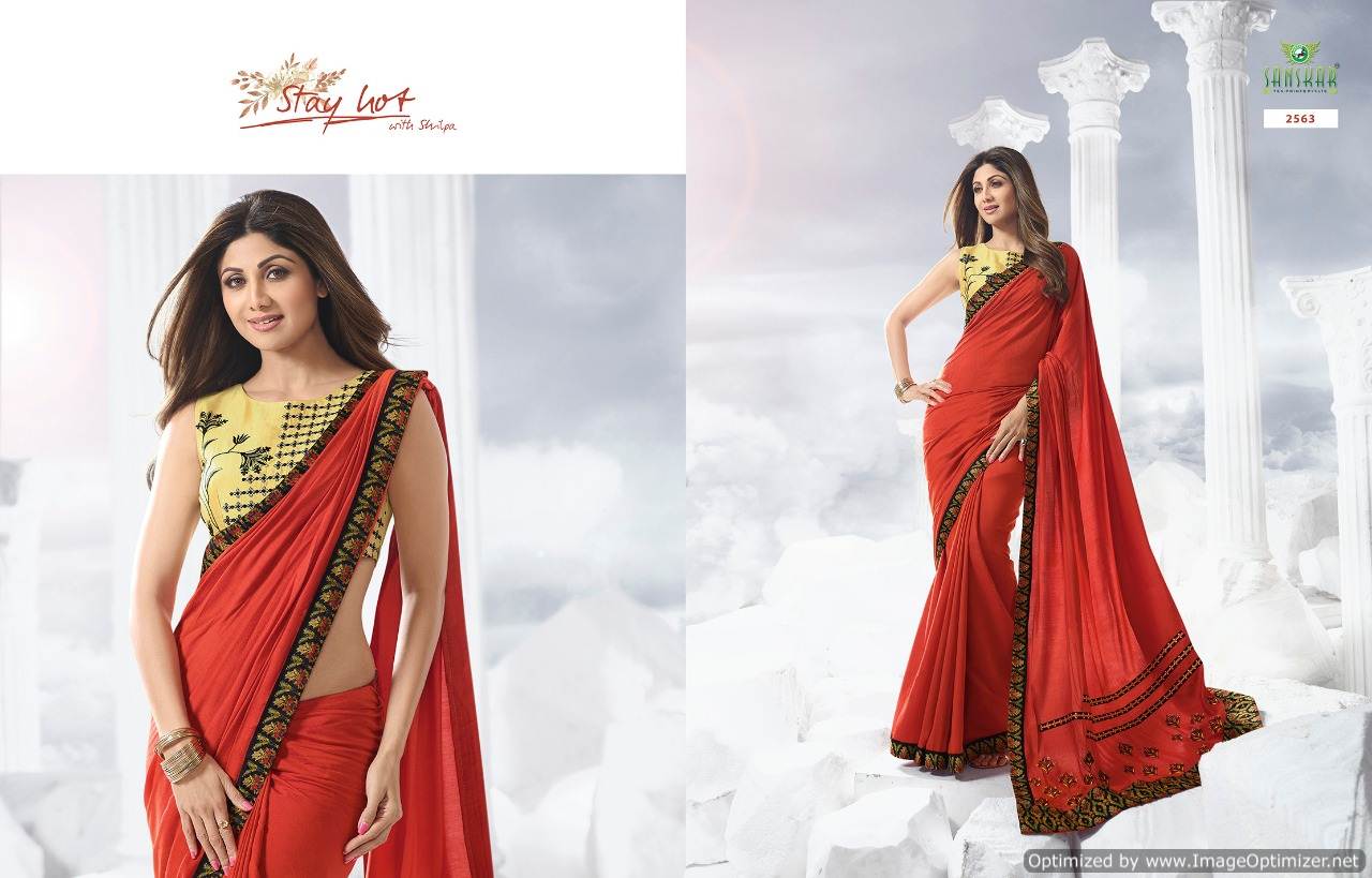 Shilpa Vol 6 By Sanskar Designer Bollywood Saree Collection