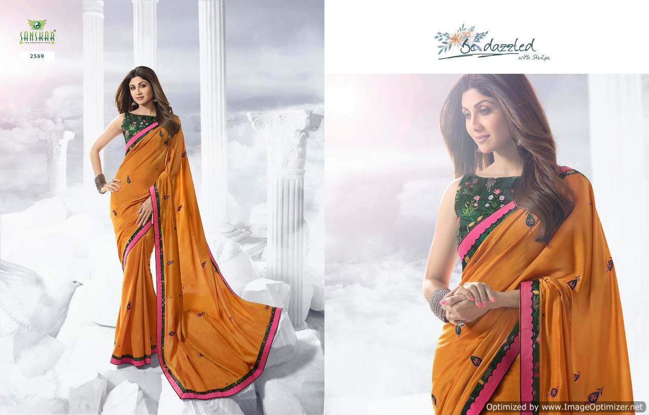 Shilpa Vol 6 By Sanskar Designer Bollywood Saree Collection