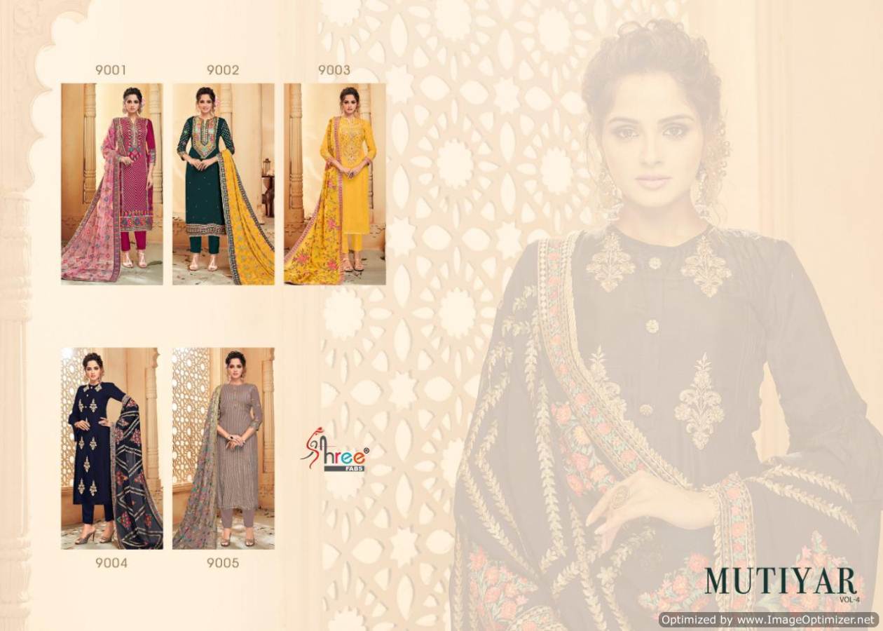 Shree By Mutiyar Vol 4 Designer Embroidered Salwar Suits Collection