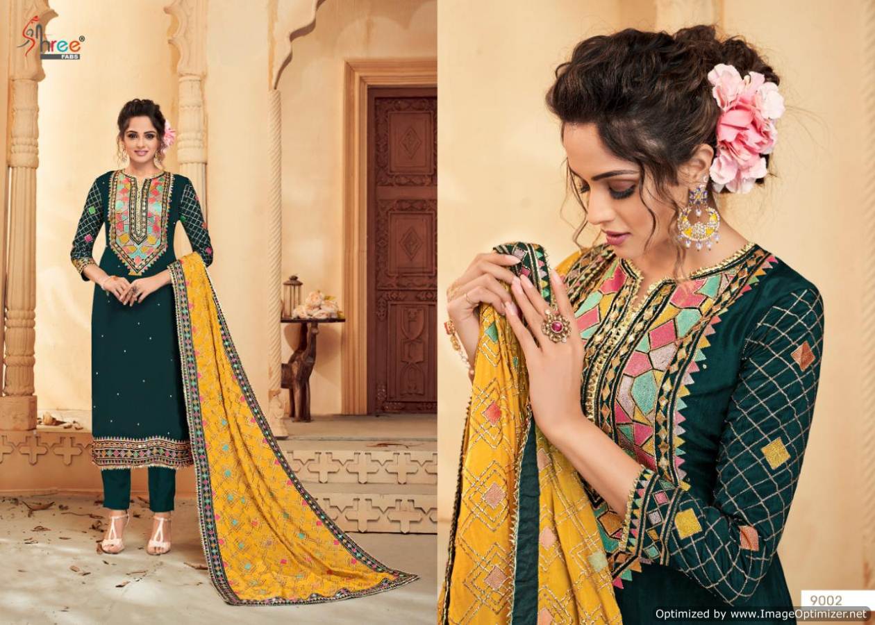 Shree By Mutiyar Vol 4 Designer Embroidered Salwar Suits Collection