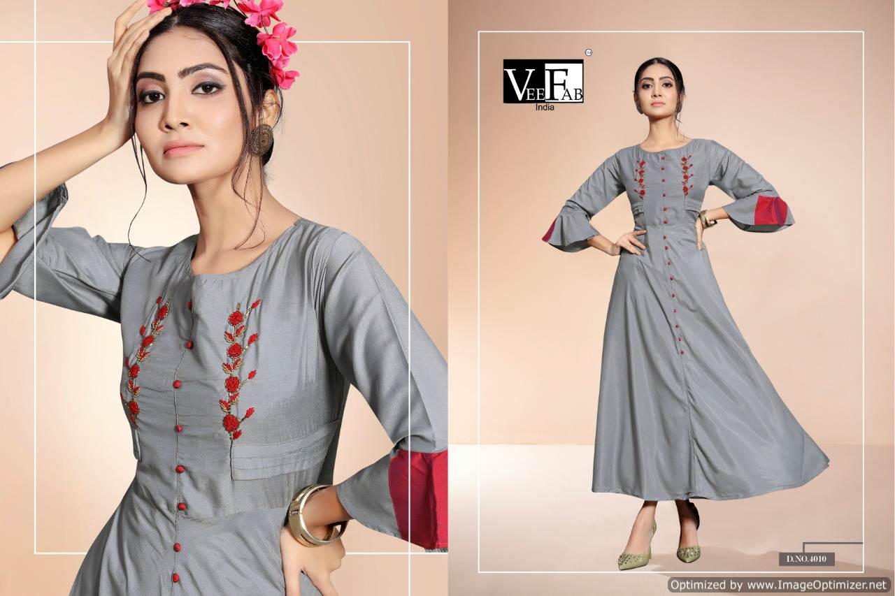 Georgette Party Wear Long Gown - Kurtis And Dresses For Beautiful Woman