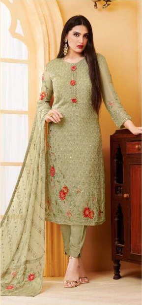 Y.c Present Oye Kudi Pure Viscose Designer Dress Material Collection