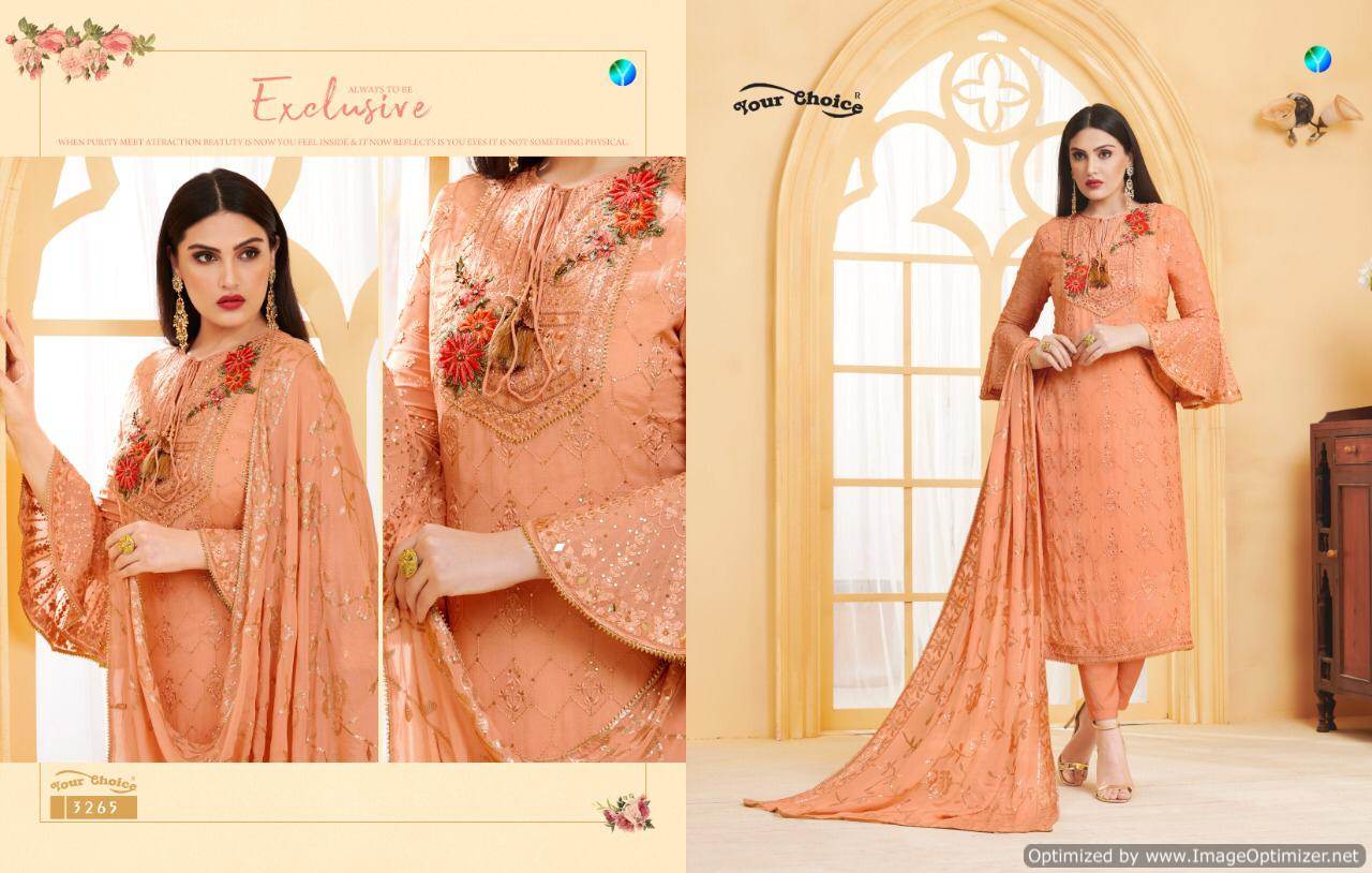 Y.c Present Oye Kudi Pure Viscose Designer Dress Material Collection