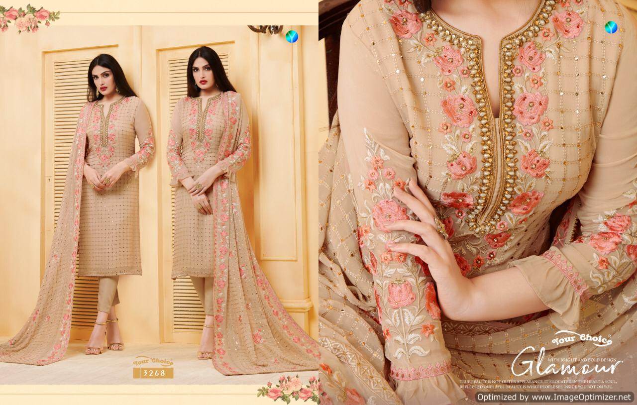 Y.c Present Oye Kudi Pure Viscose Designer Dress Material Collection