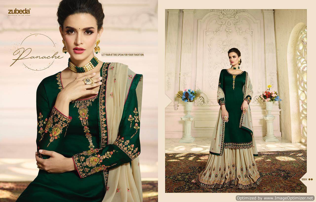 Zubeda Present Aashka | Designer Wedding Wear Salwar Suits Catalogue