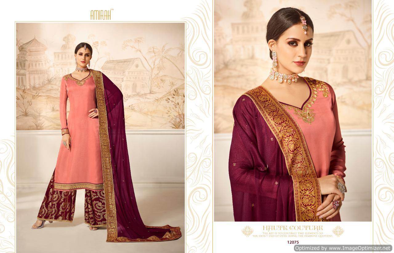 Banaras Vol 5 By Amirah Designer Wedding Wear Salwar Suits Catalogue