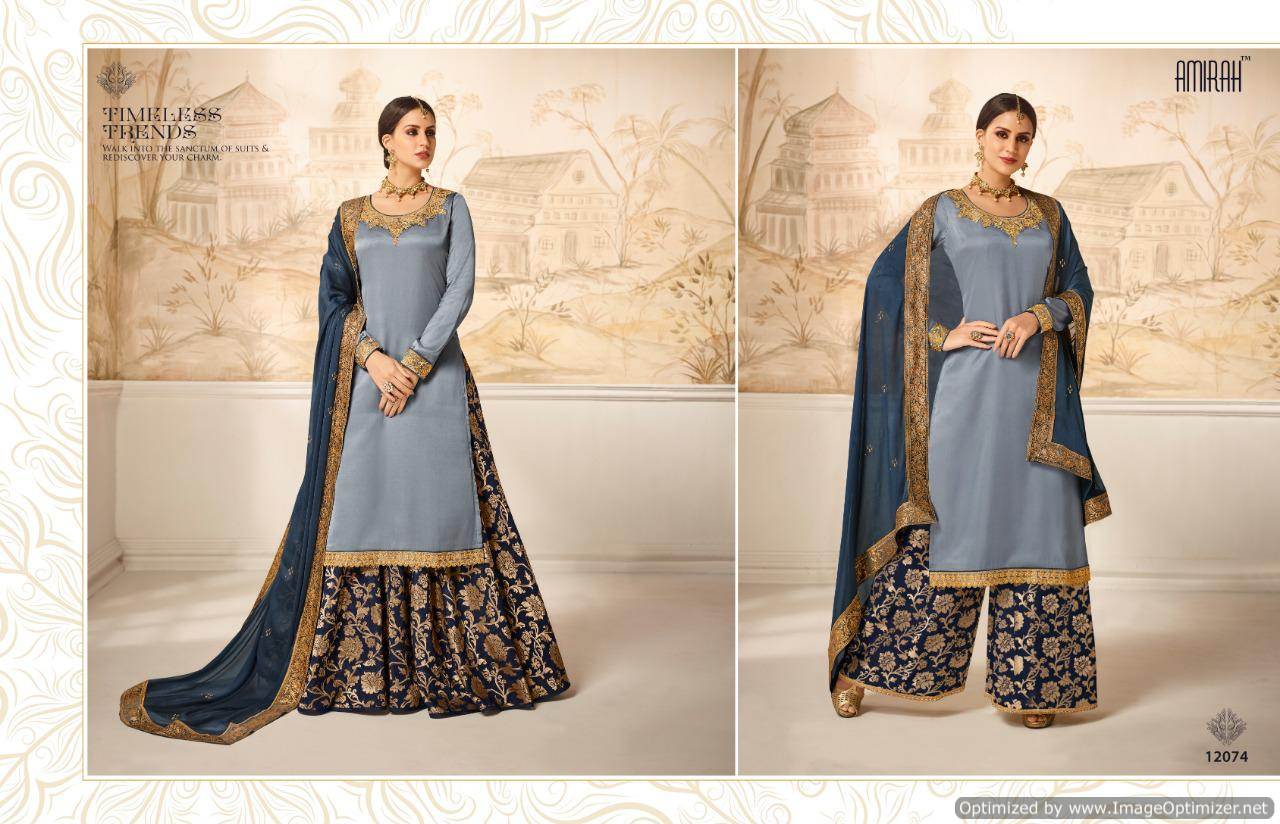 Banaras Vol 5 By Amirah Designer Wedding Wear Salwar Suits Catalogue
