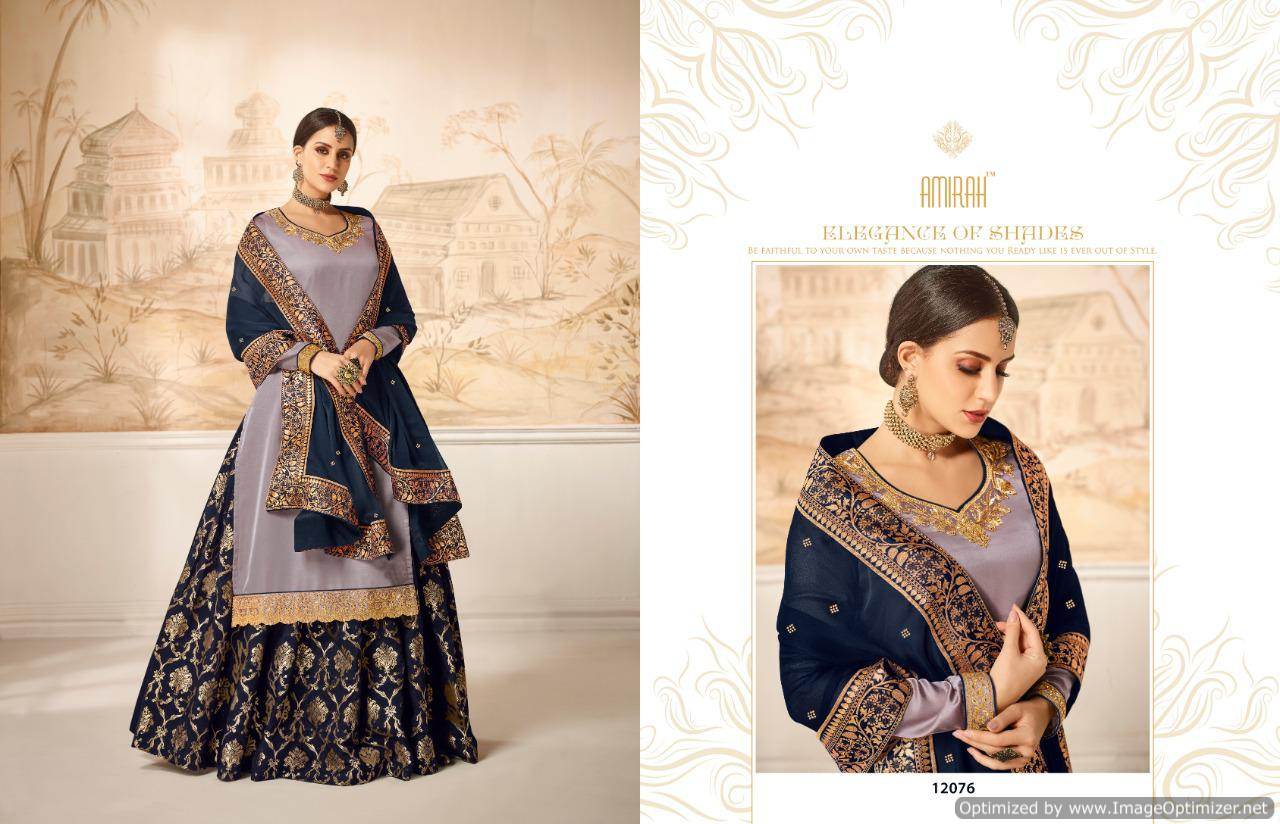 Banaras Vol 5 By Amirah Designer Wedding Wear Salwar Suits Catalogue