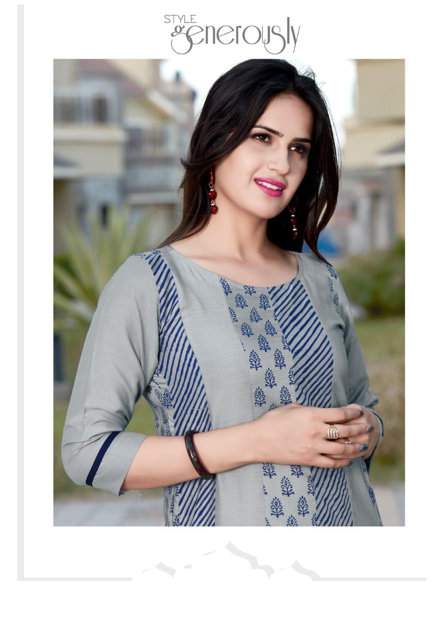 Cambridge Present Mittoo Party Wear Long Kurtis Collection
