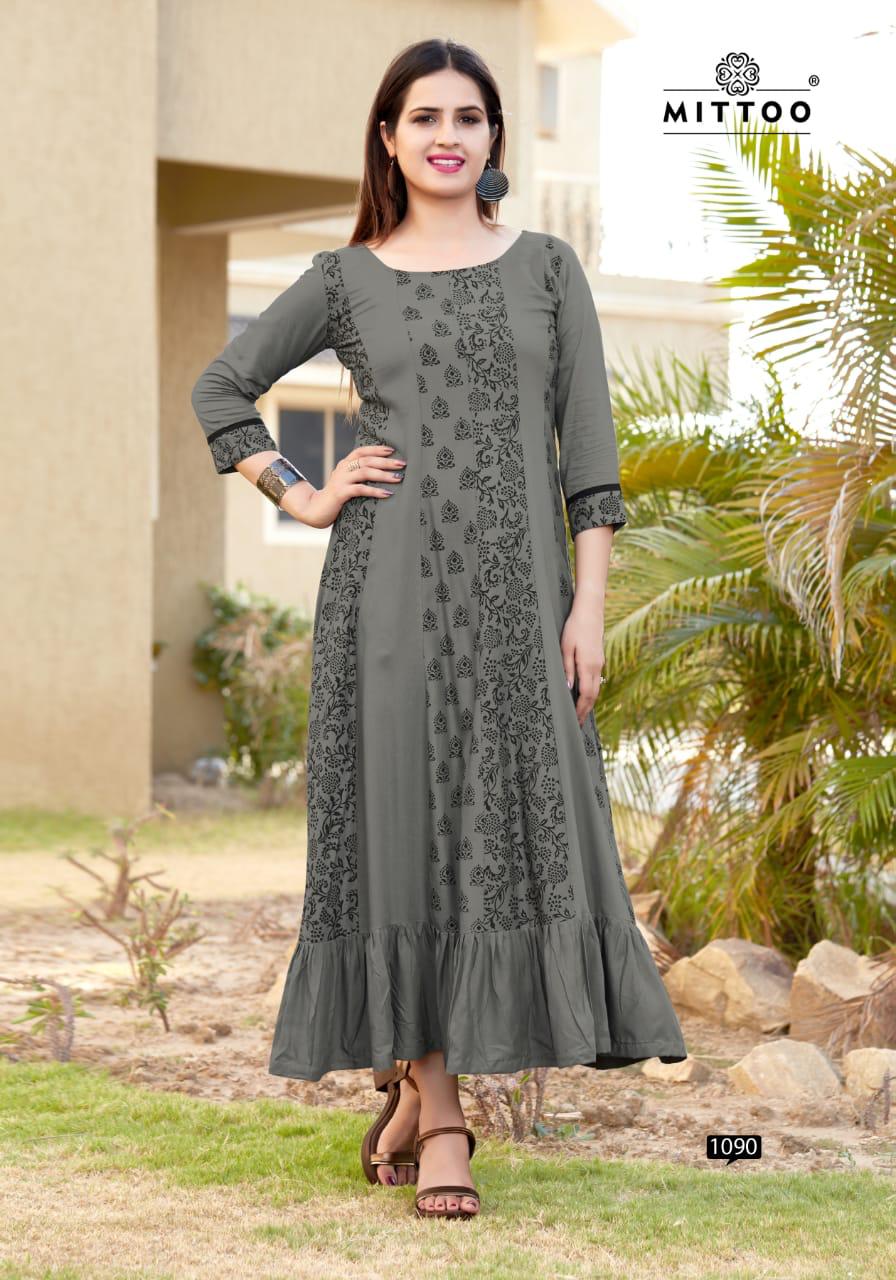 Cambridge Present Mittoo Party Wear Long Kurtis Collection