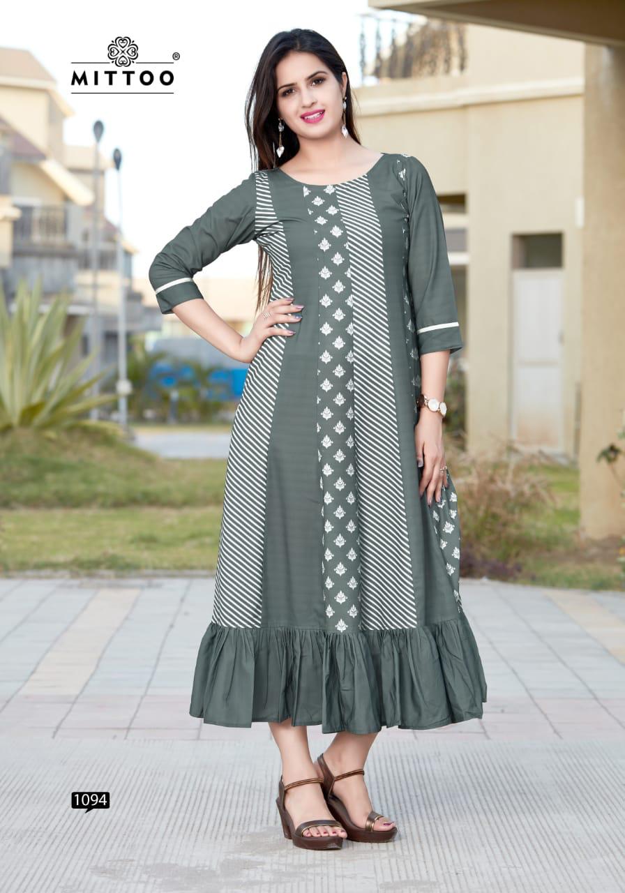 Cambridge Present Mittoo Party Wear Long Kurtis Collection