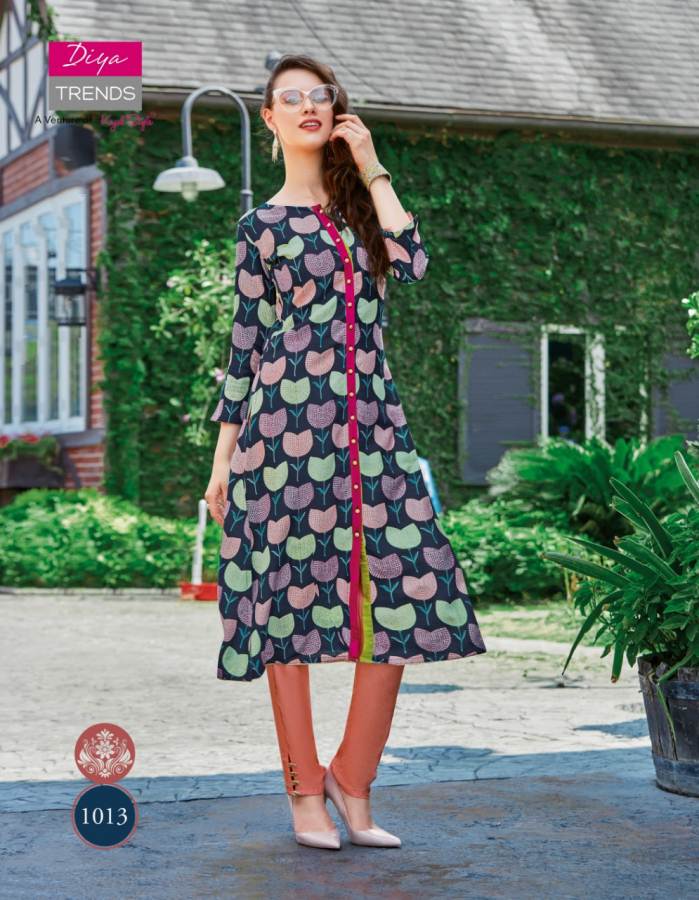 Globus City 1 Nx By  Kajal Style Kurti With Shrug Catalogue