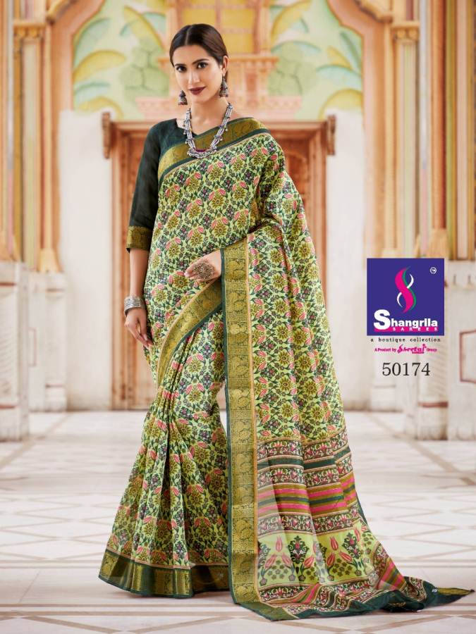 Kanjivaram Silk Vol 13  By Shangrila Party Wear Silk Sarees Catalogue