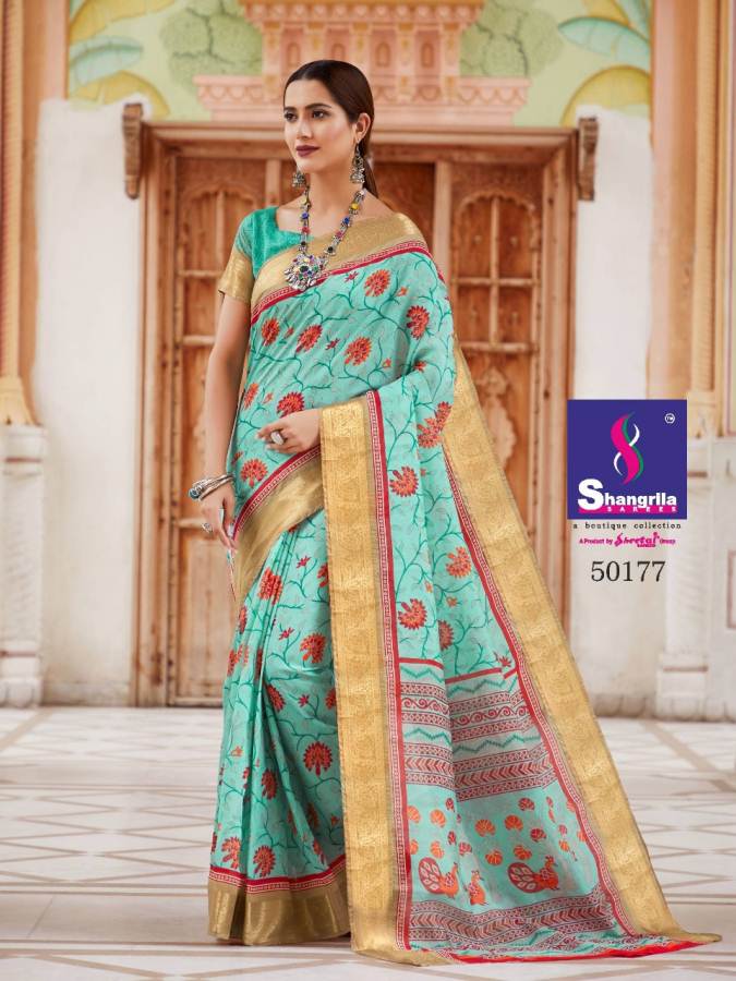 Kanjivaram Silk Vol 13  By Shangrila Party Wear Silk Sarees Catalogue