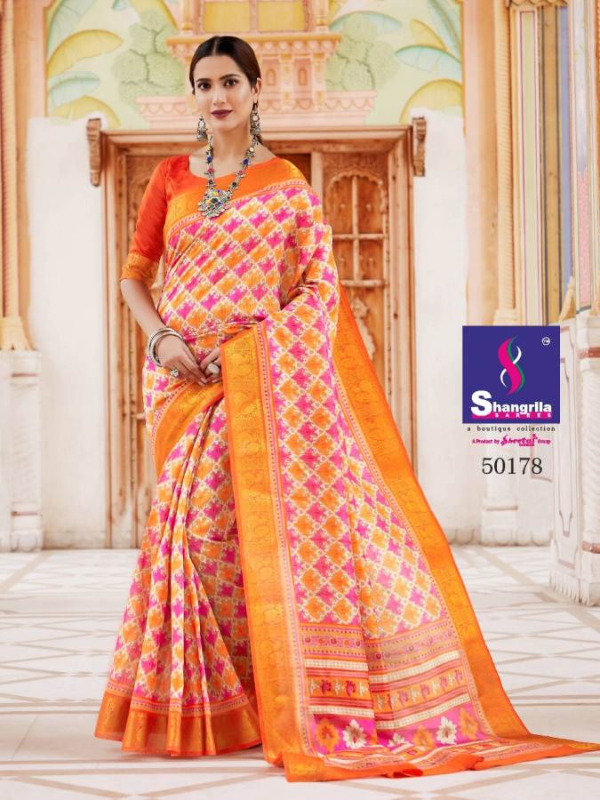 Kanjivaram Silk Vol 13  By Shangrila Party Wear Silk Sarees Catalogue