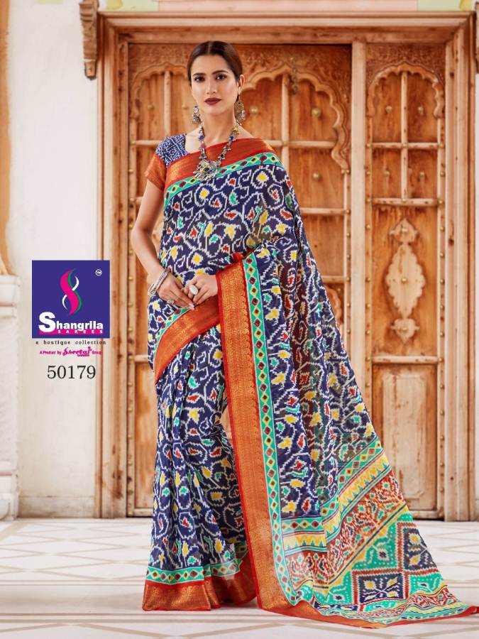 Kanjivaram Silk Vol 13  By Shangrila Party Wear Silk Sarees Catalogue