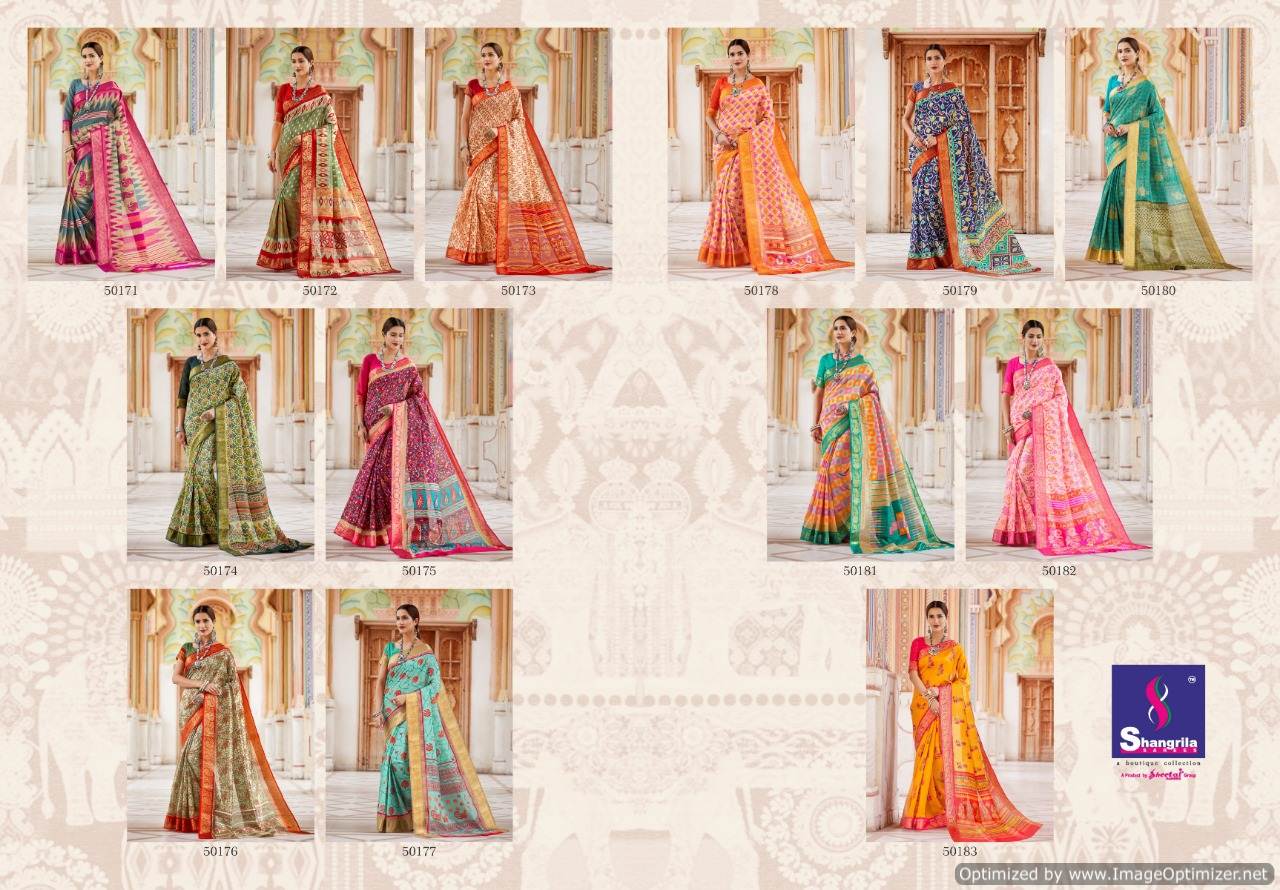 Kanjivaram Silk Vol 13  By Shangrila Party Wear Silk Sarees Catalogue