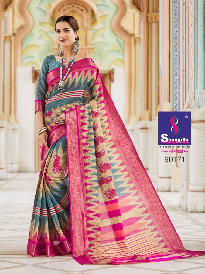 Kanjivaram Silk Vol 13  By Shangrila Party Wear Silk Sarees Catalogue