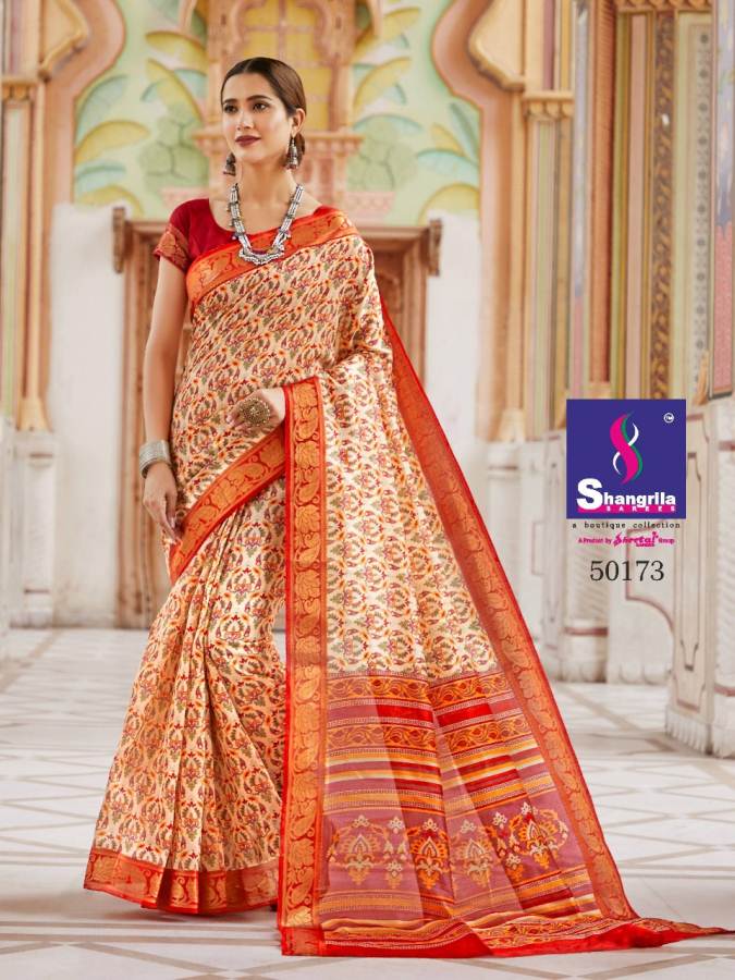 Kanjivaram Silk Vol 13  By Shangrila Party Wear Silk Sarees Catalogue
