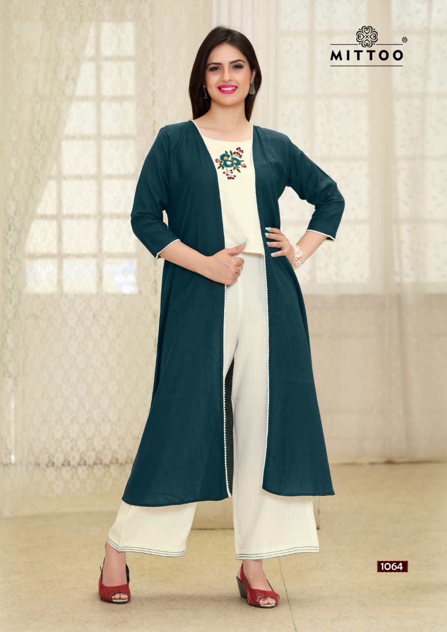 Mittoo  Present  Shagun Navratri Collection Kurtis Collection